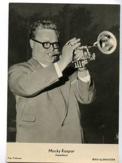 Macky Kaspar German Trumpeter Old Photo