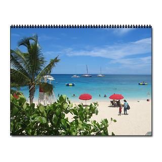 2013 Jamaica Beach Scenes 2013 Wall Calendar by powderprints