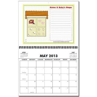Baby Steps 2013 Wall Calendar by memorylanegifts