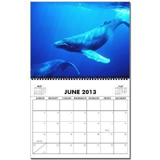 Whales 2013 Wall Calendar by shadows_attic