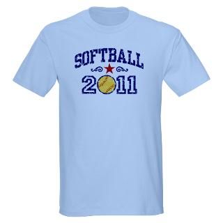 Baseball T shirts  Softball 2011 Light T Shirt