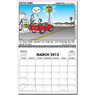 Joyful toons 2010 2013 Wall Calendar by joyfultoons