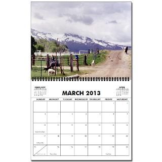 Ranch Life 2013 Wall Calendar by DogPlay
