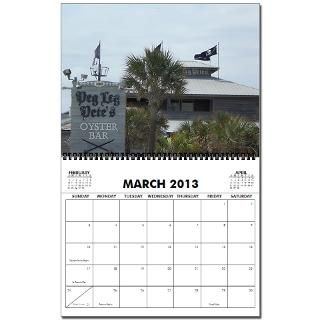 Pensacola Beach 2013 Wall Calendar by shimmers