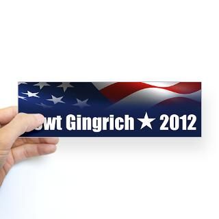 Newt Gingrich 2012 Bumper Sticker by newt_gingrich_2012