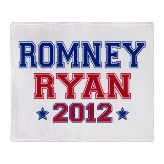  Anti Obama Bedroom  Romney Ryan 2012 varsity Stadium Blanket