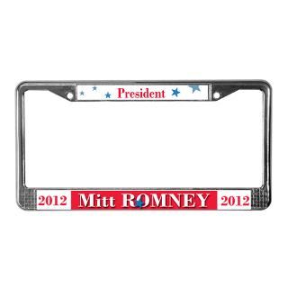 2012 Gifts  2012 Car Accessories  President Romney 2012 License
