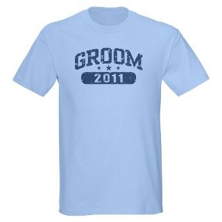 11 T shirts  Groom 2011 Light T Shirt