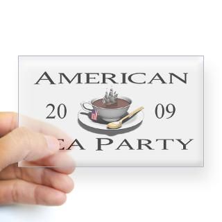 American TEA Party 2009 Rectangle Decal for $4.25