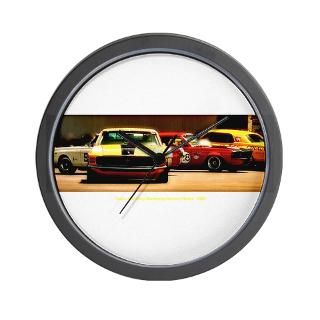 Shelby Boss Home Decor  Trans Am Alley 2007 Monterey Wall Clock
