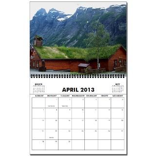 Norway 2011 2013 Wall Calendar by knockabout