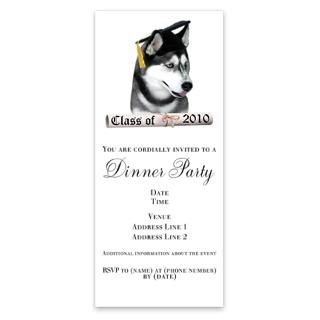 Husky Grad 2010 Invitations for $1.50