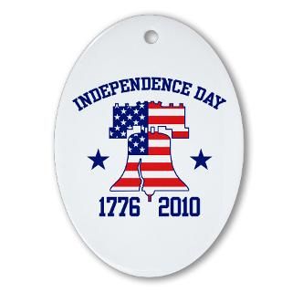 Independence Day 1776 2010 Ornament (Oval) for $12.50
