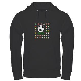 Football Sweatshirts & Hoodies  World Cup 2010 all Countiries Hoodie