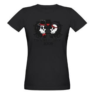 Groom & Bride Skulls 2009 Tee