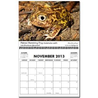 Frogs of Australia 2009 2013 Wall Calendar by savethefrogs