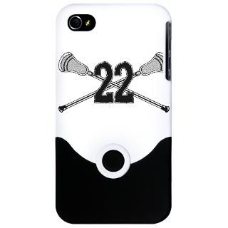 Lacrosse Number 22 iPhone Case