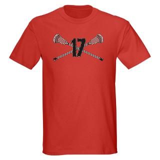 Lacrosse Number 17 Jr. Ringer T Shirt