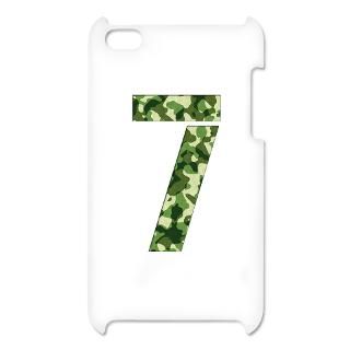 Number 7, Camo iPod Touch Case