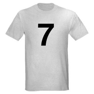 Number 7 Helvetica T Shirt