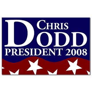Chris Dodd 2008 11x17 Poster Print  Christopher Dodd for President