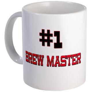 Brew Master Gifts  #1 Brew Master Drinkware  Number 1 BREW
