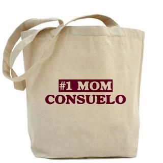 Consuelo   Number 1 Mom Tote Bag for $18.00
