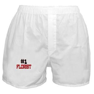 Number 1 FLORIST Boxer Shorts for $16.00