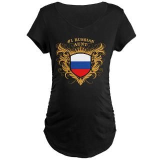 Number One Russian Aunt T Shirt