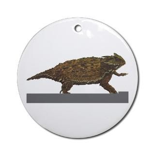 Texas Horned Toad Christmas Ornament (Round)  TexasHornedToad Online