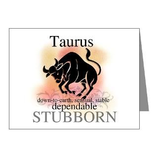  Astrology Note Cards  Taurus the Bull Note Cards (Pk of 10