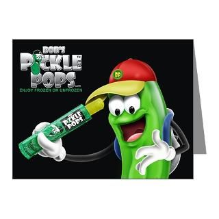 Pops Gifts  Bobs Pickle Pops Note Cards  Note Cards (Pk of 10