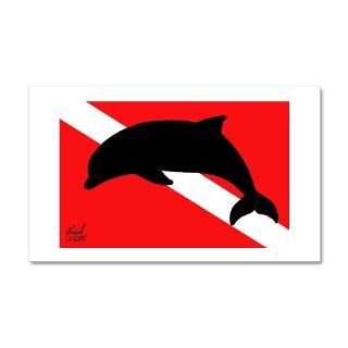 Dolphin Dive 20x12 Wall Peel