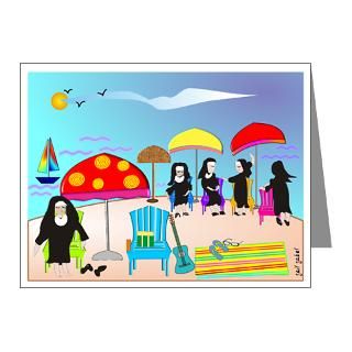 Artist Note Cards  Catholic Nuns Christmas Note Cards (Pk of 10