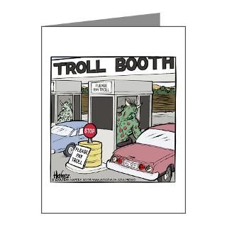 Gifts  090224 Note Cards  Troll Booth Note Cards (Pk of 10