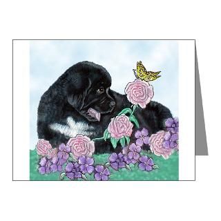  Adorable Note Cards  Newfoundland Puppy Note Cards (Pk of 10