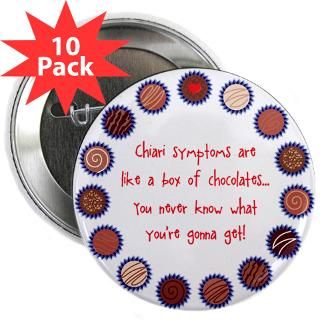 Gifts  Arnold Chiari Malformation Buttons  2.25 Button (10 pack