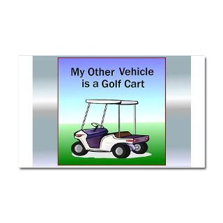 Gifts  Back Nine Car Accessories  Golf cart Car Magnet 20 x 12