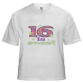 16 Is Sweet Gifts  16 Is Sweet T shirts