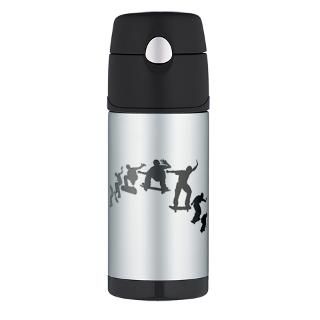 Gifts  Skateboard Drinkware  Skateboarding Thermos Bottle (12 oz