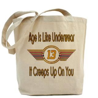 13 Gifts  13 Bags  Funny 13th Birthday Tote Bag