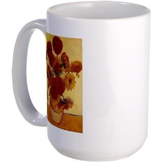 Art Gifts  Art Drinkware  15 Sunflowers Mug