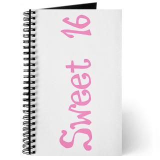 16Th Birthday Gifts  16Th Birthday Journals  Sweet 16 Journal