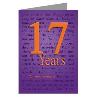 17 Year You are a Miracle Greeting Card