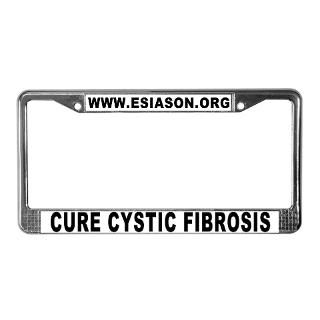 Cure Cystic Fibrosis License Plate Frame for $15.00