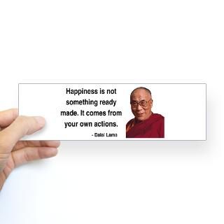 Bumper Stickers  Dalai Lama 18 Bumper Sticker