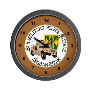 18th MP Wall Clock for $18.00