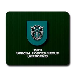 19th special forces group airborne mousepad $ 19 00