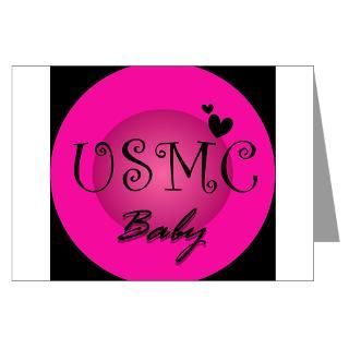Girl USMC Baby Shower Invitations(Pk of 20)