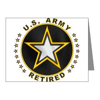  Army Retired Note Cards  Retired Army Note Cards (Pk of 20